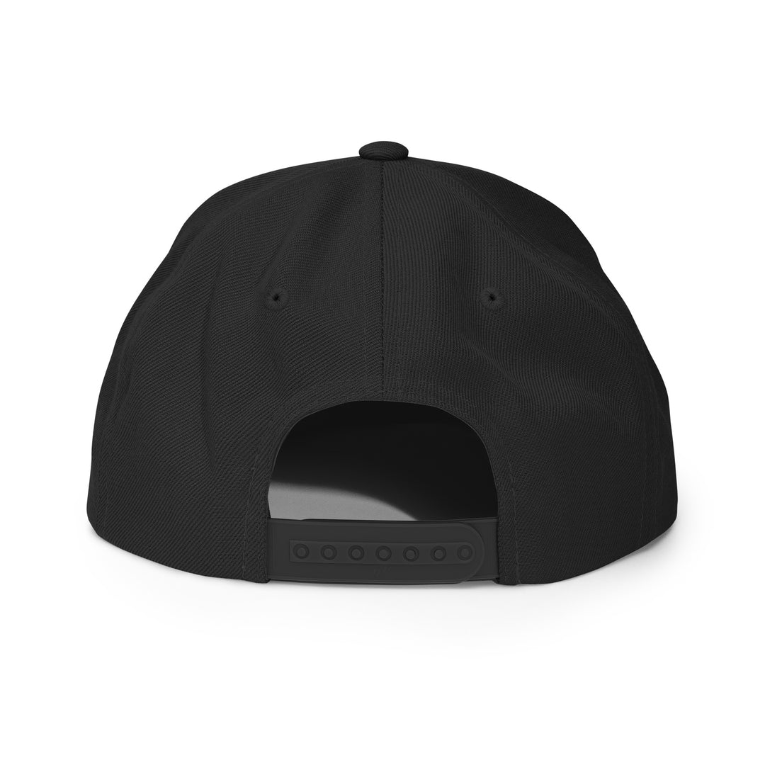 Black Angel Snapback Cap