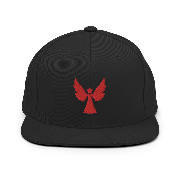 Casquette Ange Snapback noire